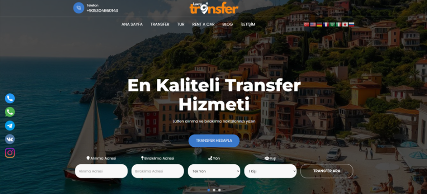 airport vip transfer yazılımı